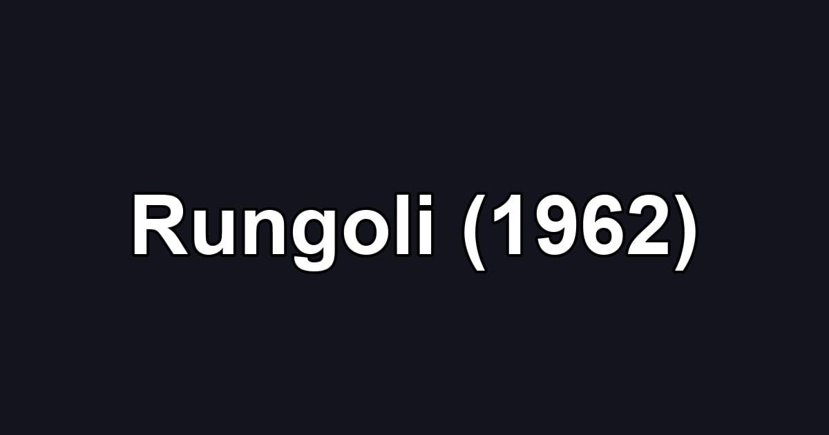 Rungoli (1962)