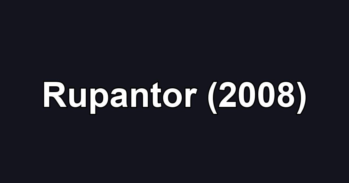 Rupantor (2008)