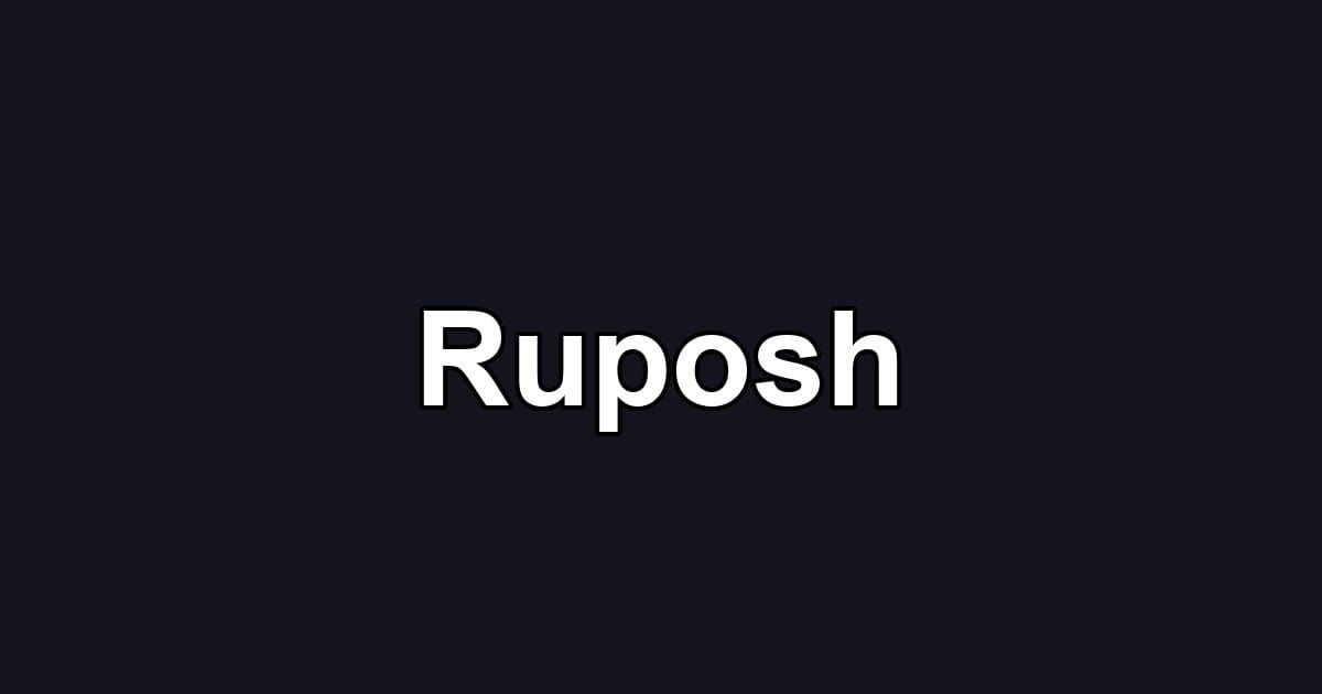 Ruposh