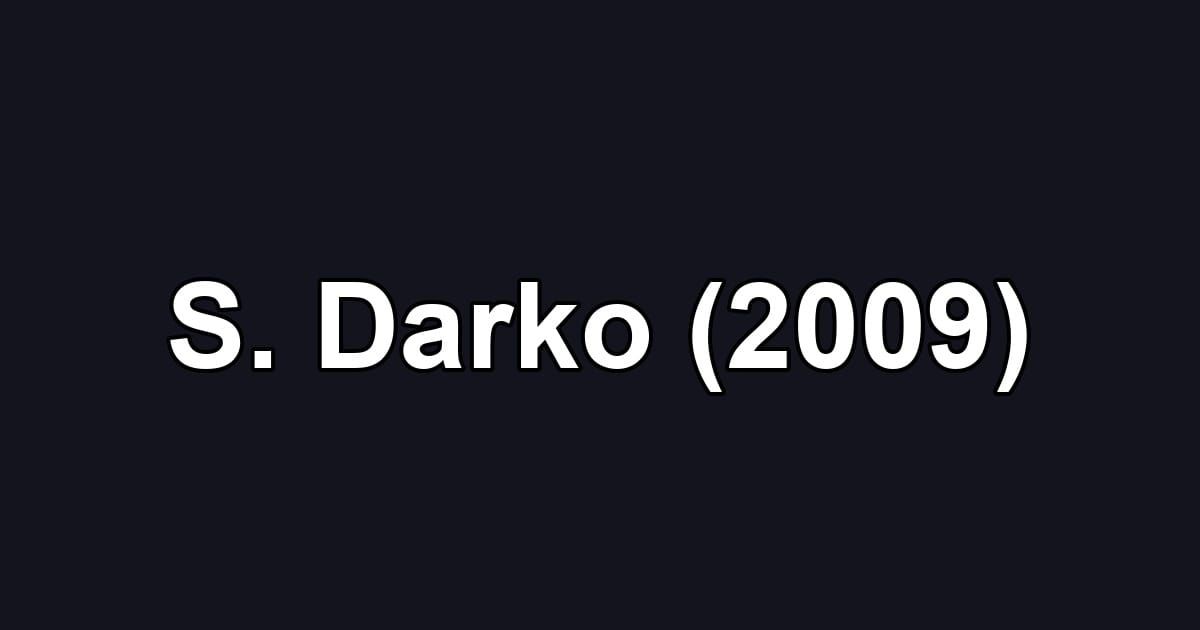 S. Darko (2009)