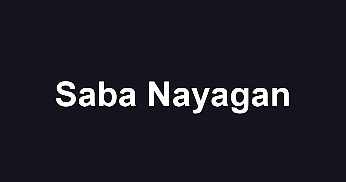 Saba Nayagan