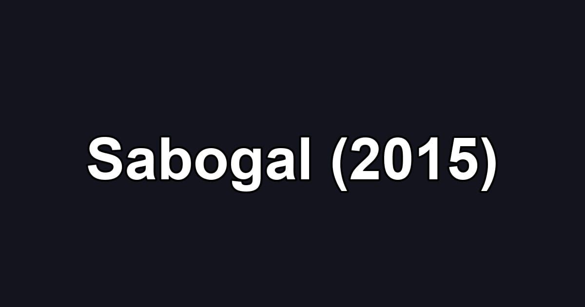 Sabogal (2015)