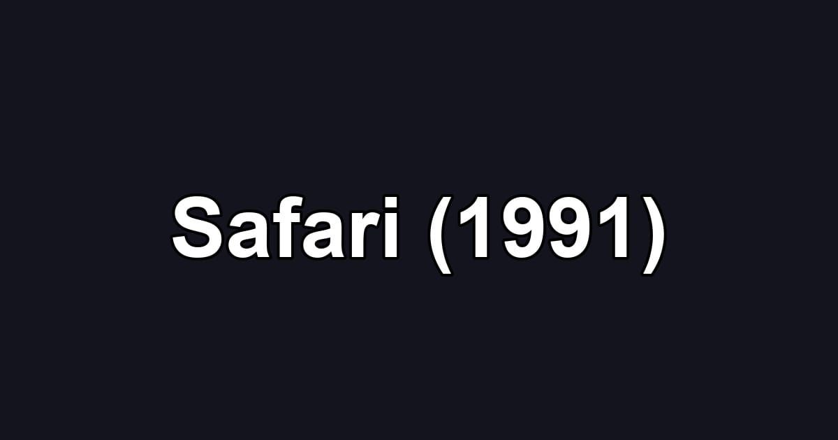 Safari (1991)