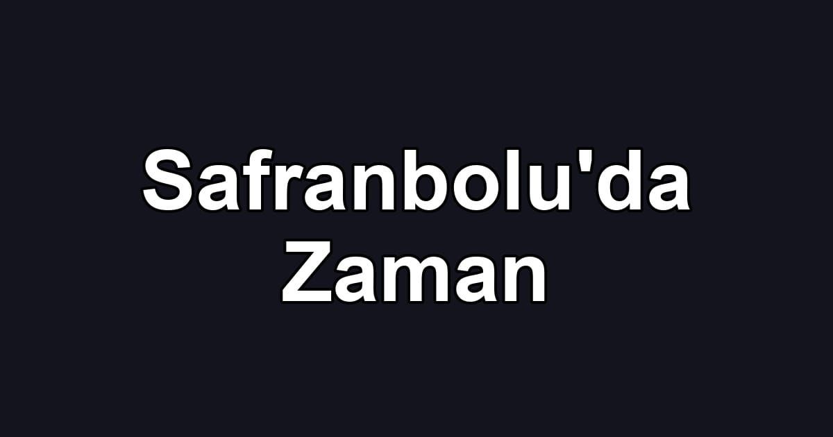 Safranbolu'da Zaman