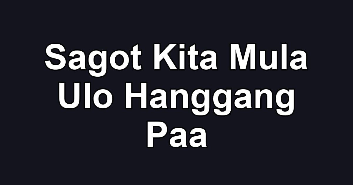Sagot Kita Mula Ulo Hanggang Paa