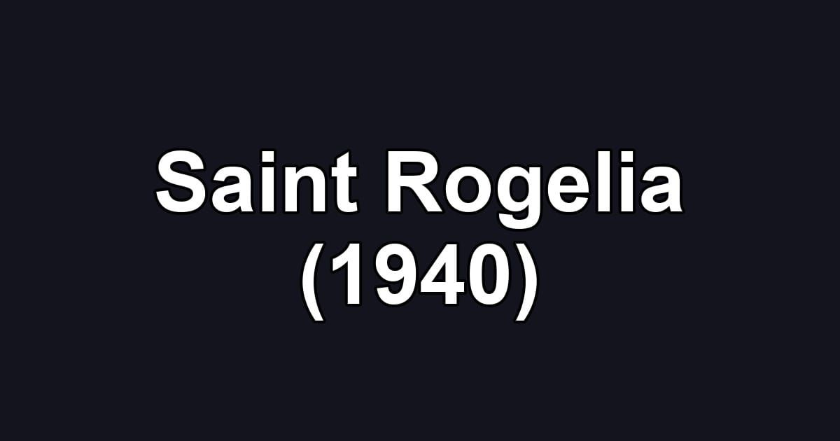 Saint Rogelia (1940)