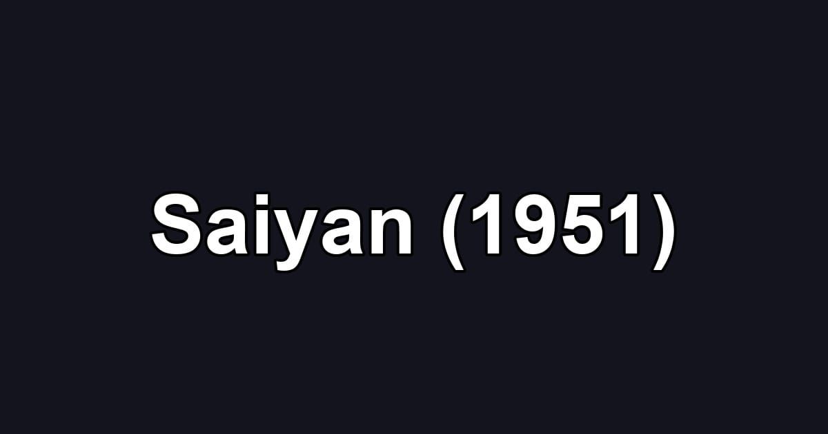Saiyan (1951)