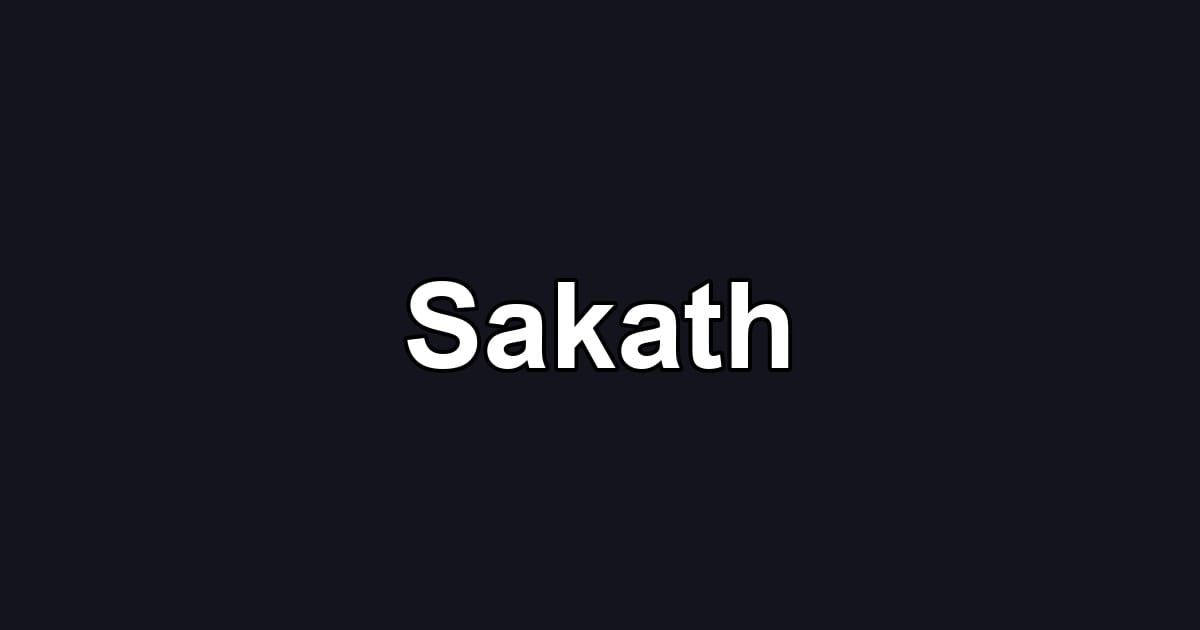 Sakath