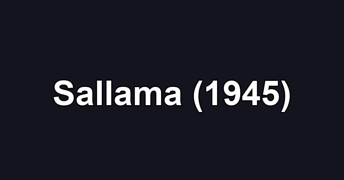 Sallama (1945)