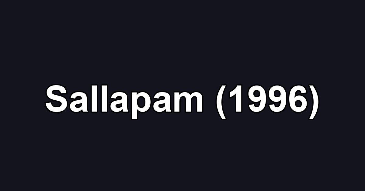 Sallapam (1996)