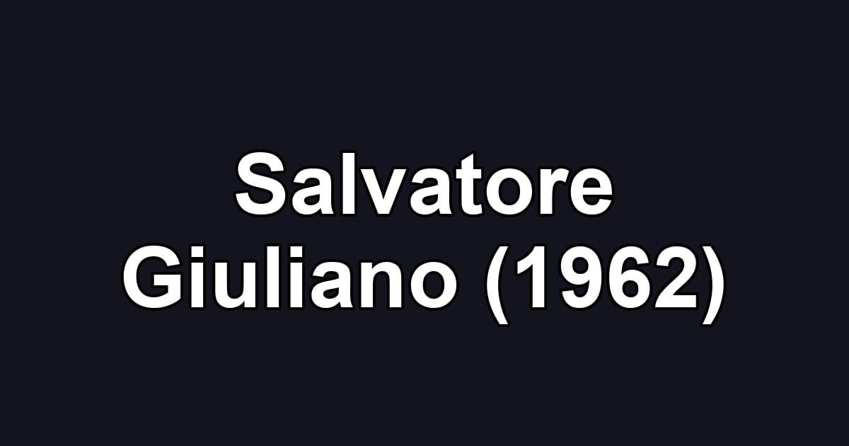 Salvatore Giuliano (1962)