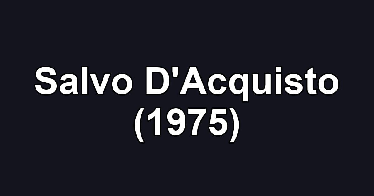 Salvo D'Acquisto (1975)