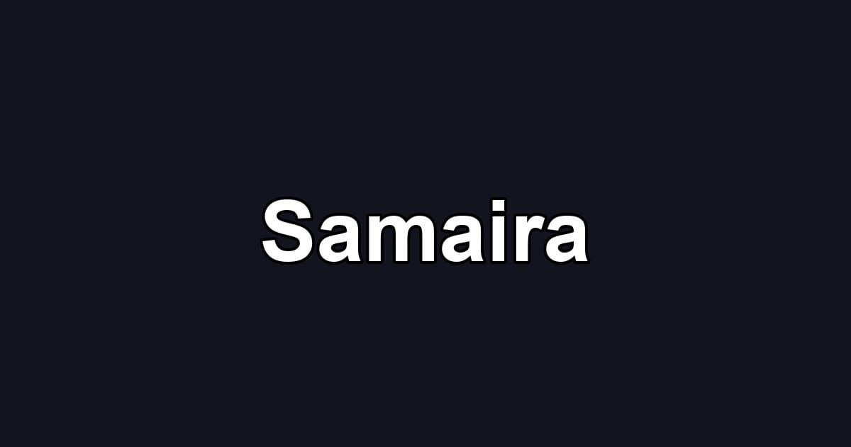 Samaira