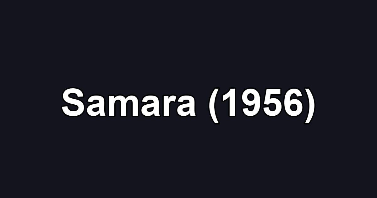 Samara (1956)