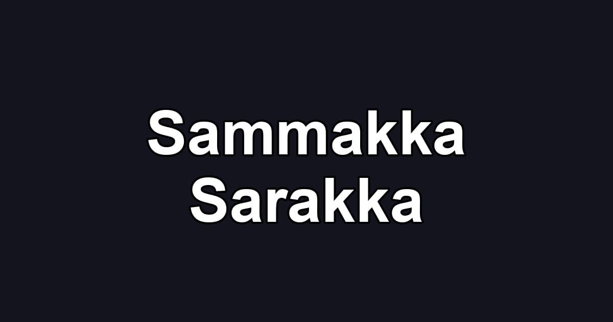 Sammakka Sarakka