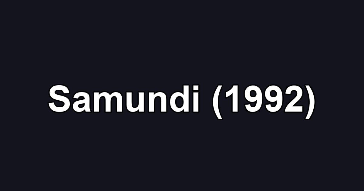 Samundi (1992)