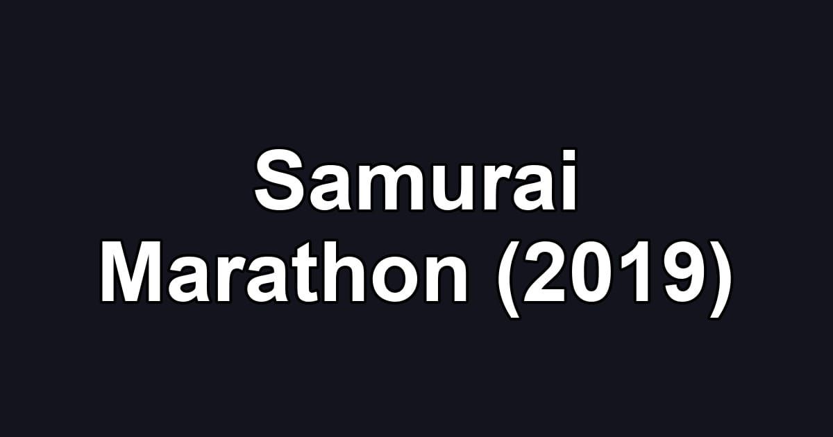 Samurai Marathon (2019)