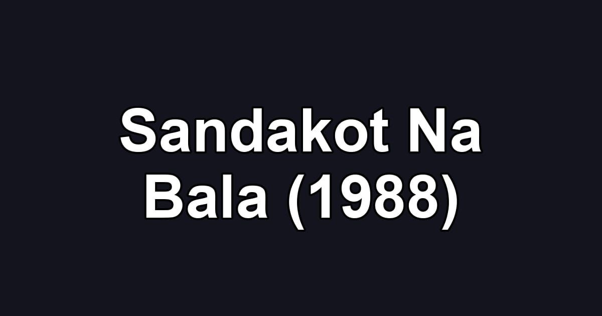Sandakot Na Bala (1988)