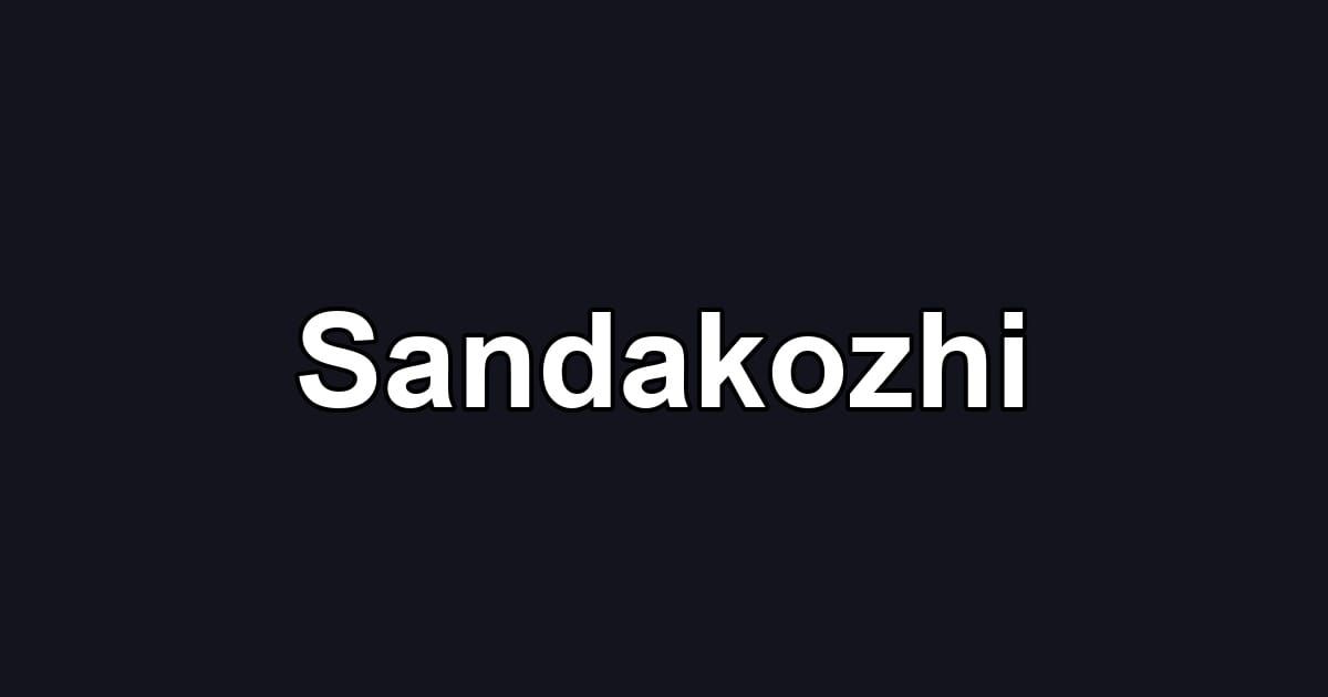 Sandakozhi