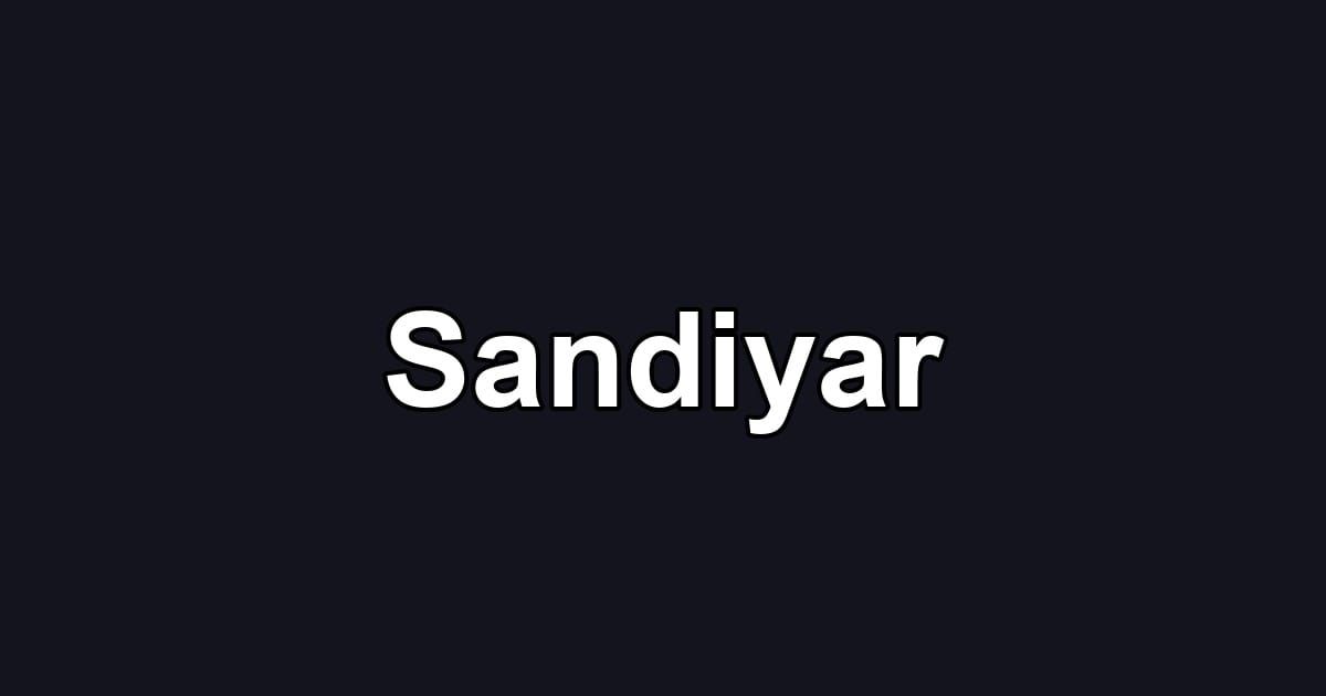 Sandiyar
