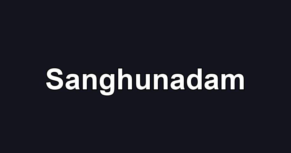 Sanghunadam