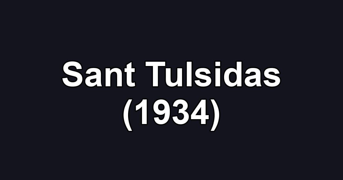 Sant Tulsidas (1934)