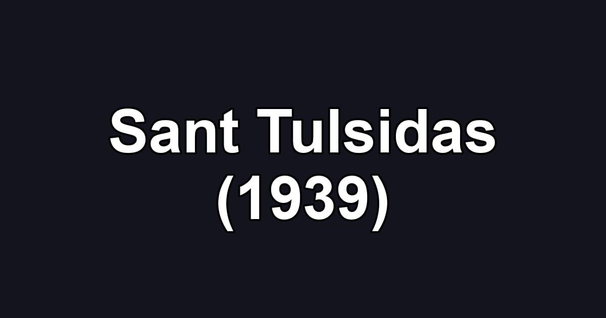 Sant Tulsidas (1939)