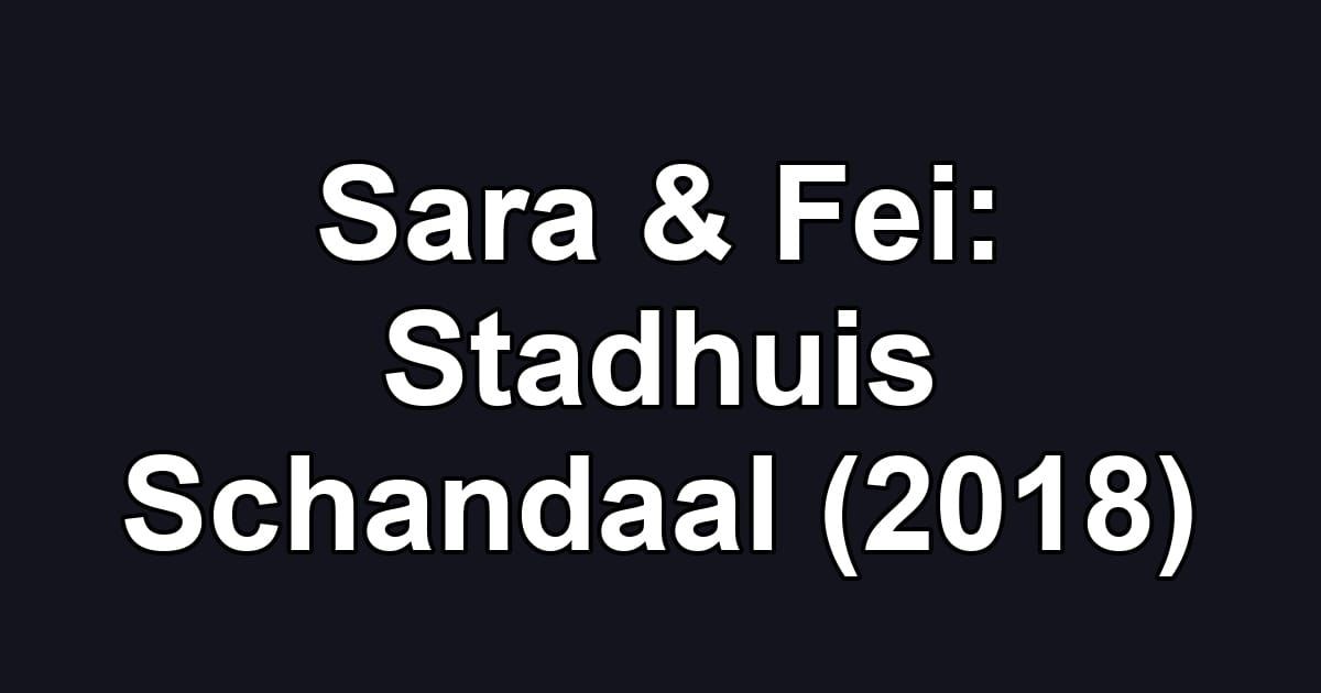 Sara & Fei: Stadhuis Schandaal (2018)