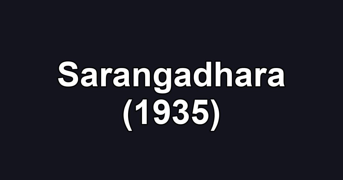 Sarangadhara (1935)