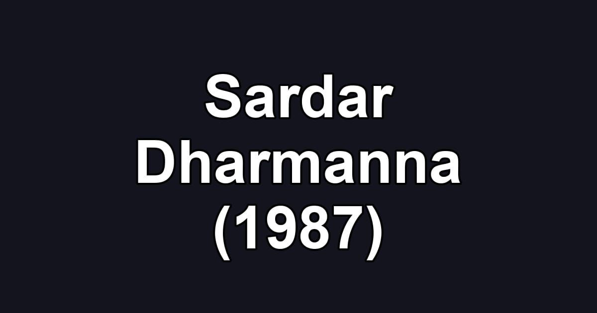Sardar Dharmanna (1987)