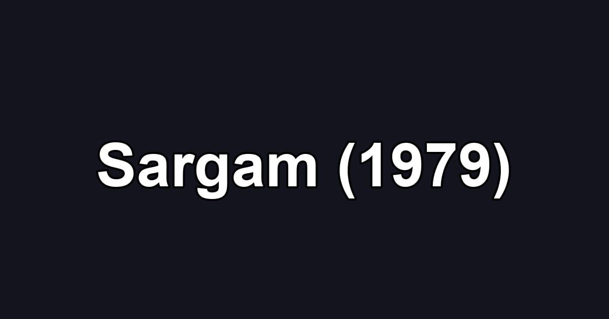 Sargam (1979)