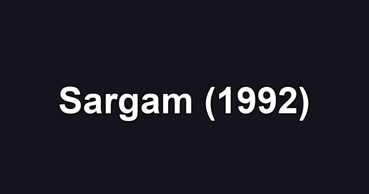 Sargam (1992)