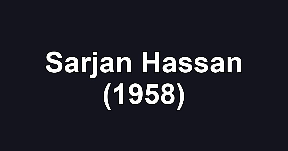 Sarjan Hassan (1958)