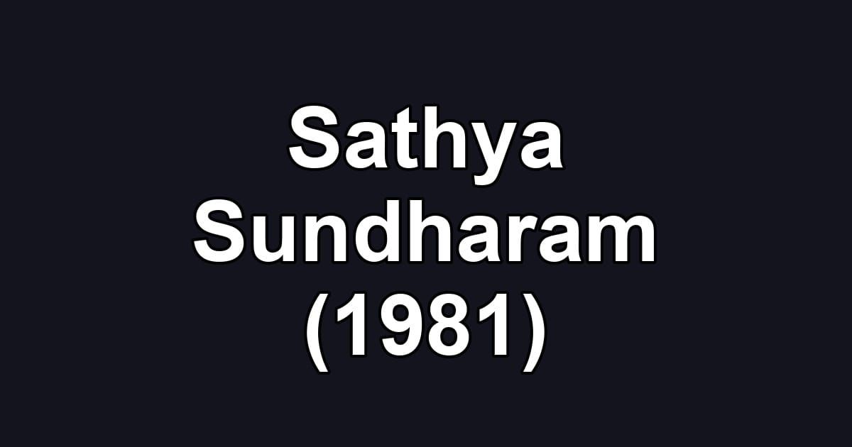 Sathya Sundharam (1981)