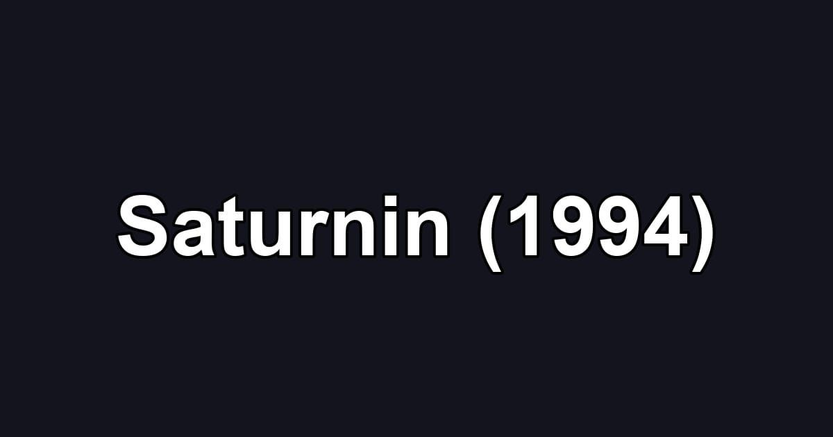 Saturnin (1994)