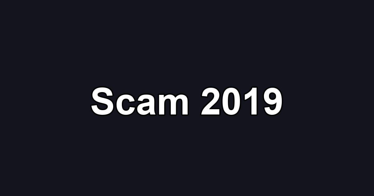 Scam 2019