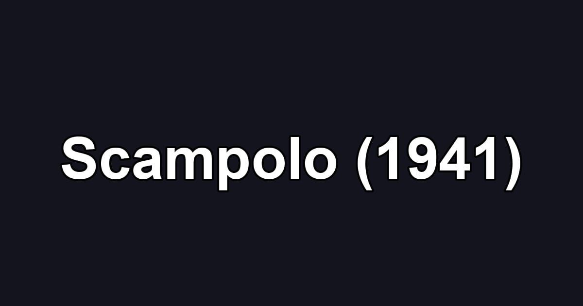 Scampolo (1941)