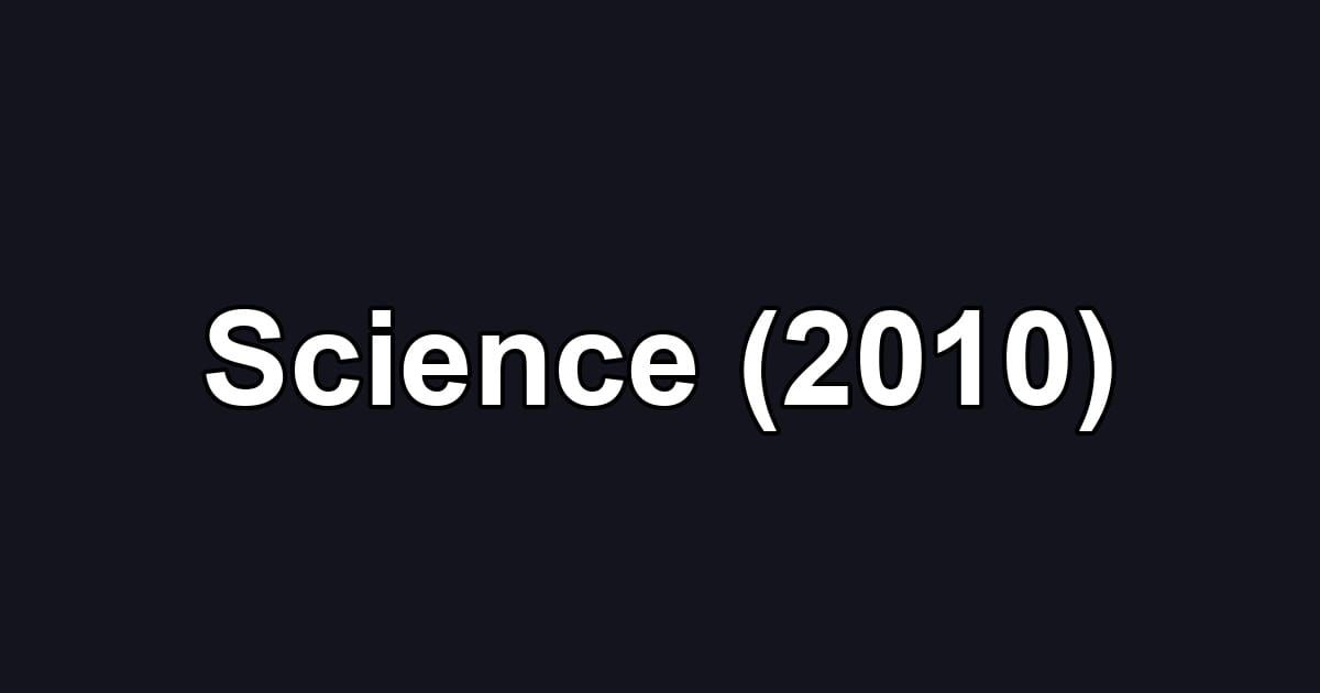 Science (2010)