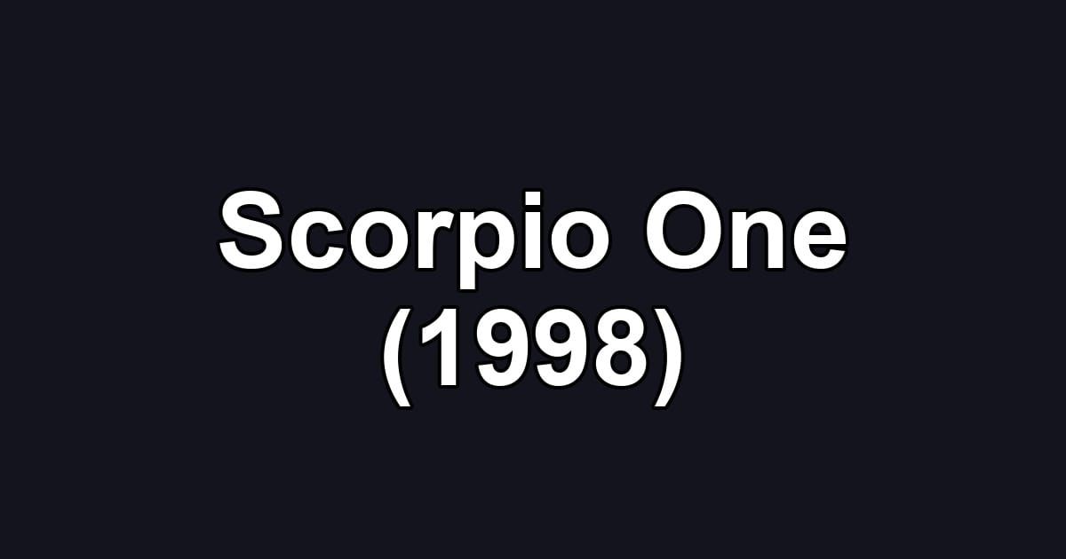 Scorpio One (1998)