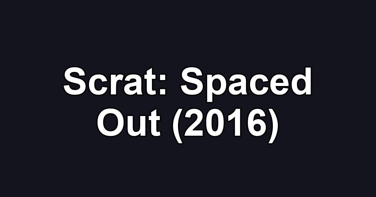 Scrat: Spaced Out (2016)