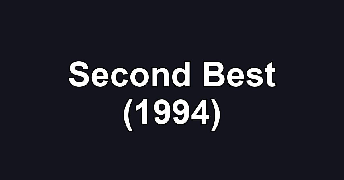 Second Best (1994)