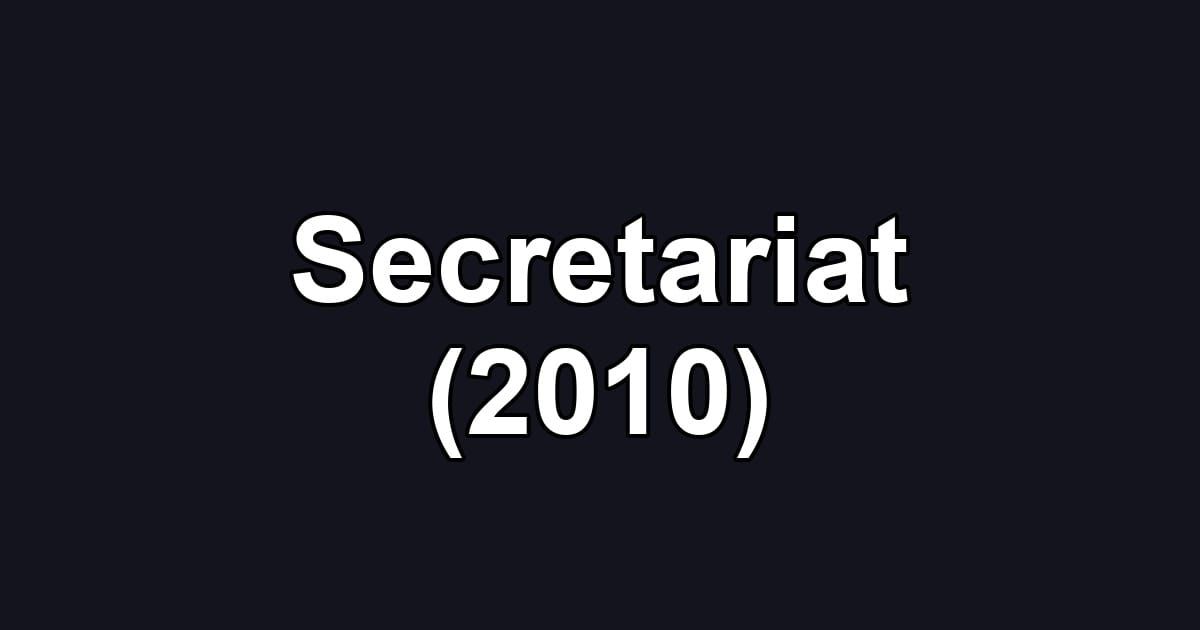 Secretariat (2010)