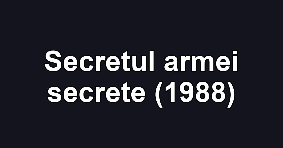 Secretul armei secrete (1988)