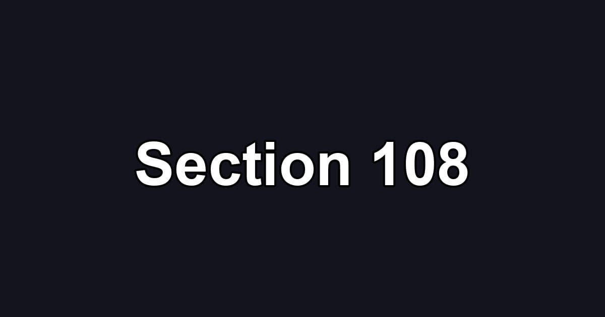 Section 108