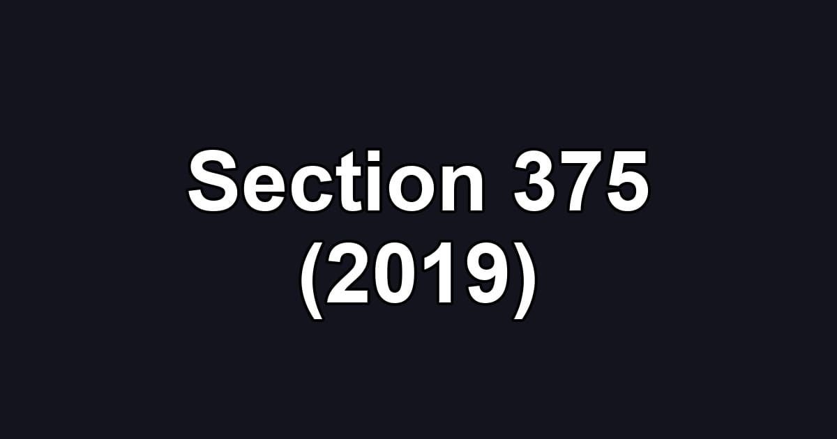 Section 375 (2019)