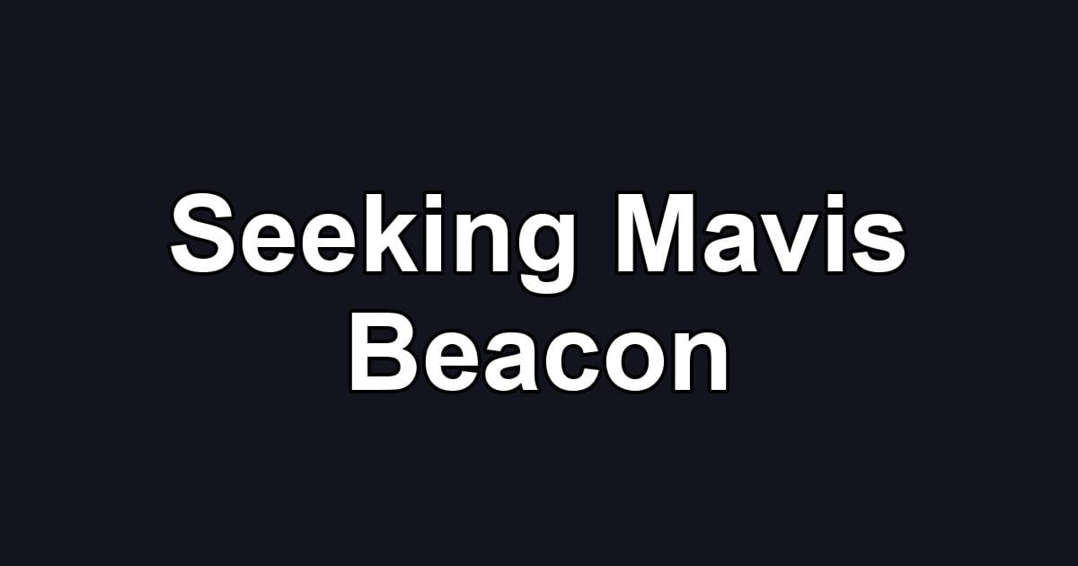 Seeking Mavis Beacon