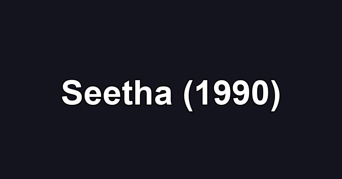Seetha (1990)