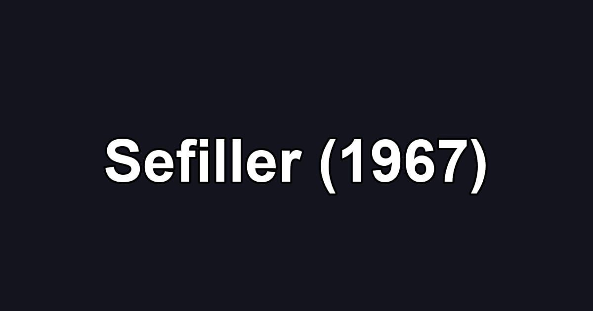 Sefiller (1967)