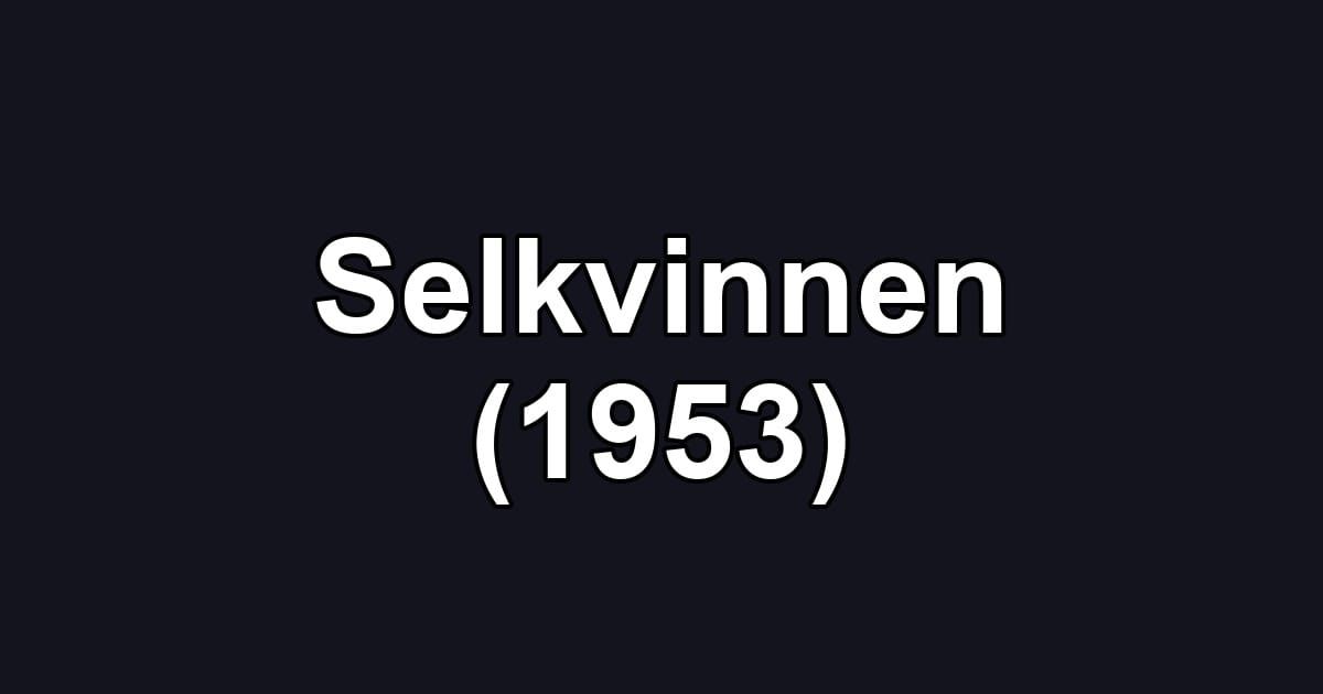 Selkvinnen (1953)