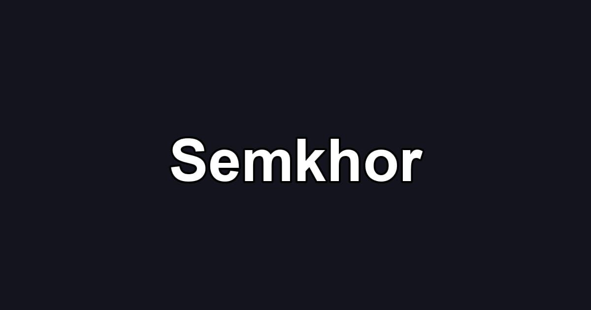 Semkhor